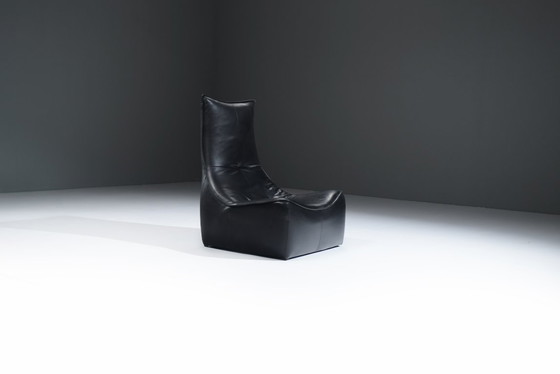 Image 1 of Vintage The Rock Lounge Chair with new leather by Gerard Van Den Berg - Montis
