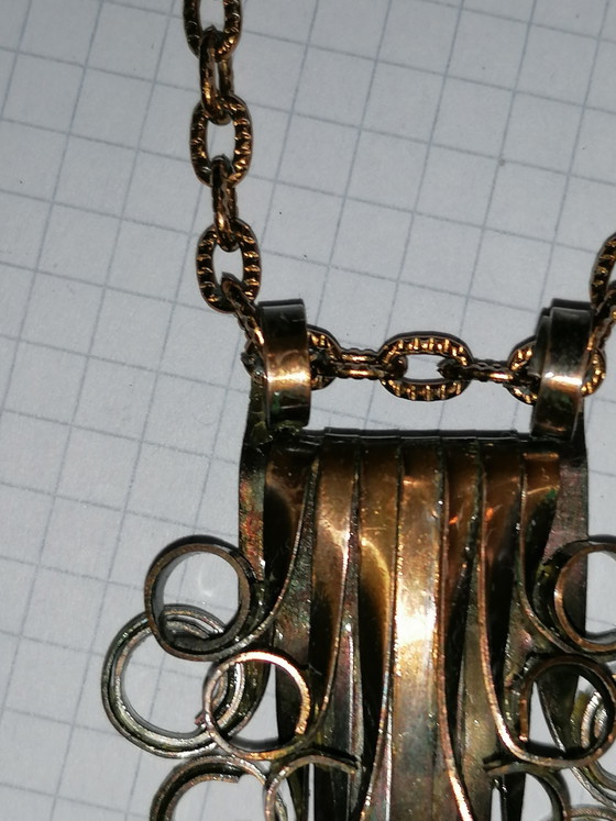 Antica tecnica di traino 1810 – Decorazione, Metal, Brass (photo 5 of 5)