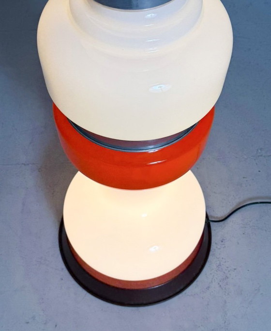 Image 1 of Lampada da terra Space Age di Carlo Nason per Mazzega, Italia, anni '70.
