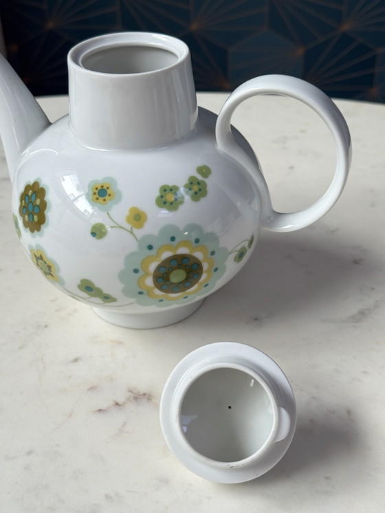 Image 1 of Servizio da caffè vintage in porcellana tedesca per 10 persone (anni '60-'70) – Heinrich Germany