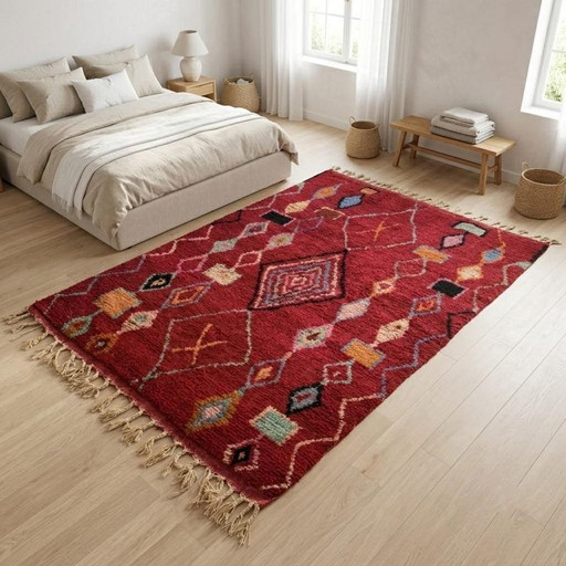 Großer Marokkanischer Berberteppich 250/350 – vloerkleden en tapijten, Wool (photo 2 of 9)