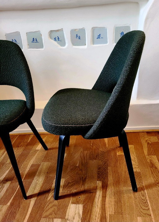Knoll Eero Saarinen eetkamerstoelen