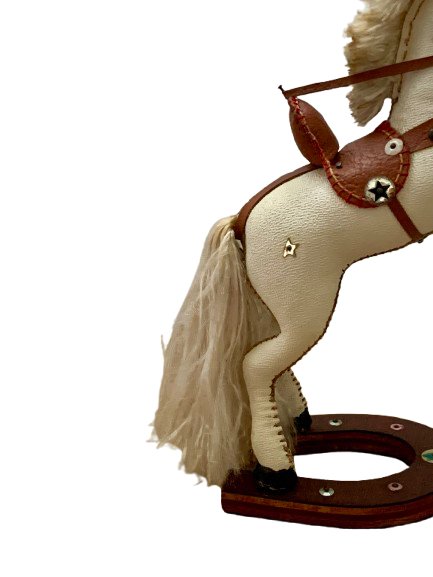 Colección Rara de Arte Ecuestre Miniatura Francés – Caballo Encabritado en Moleskine Gofrada (Mediados del (photo 8 of 27)