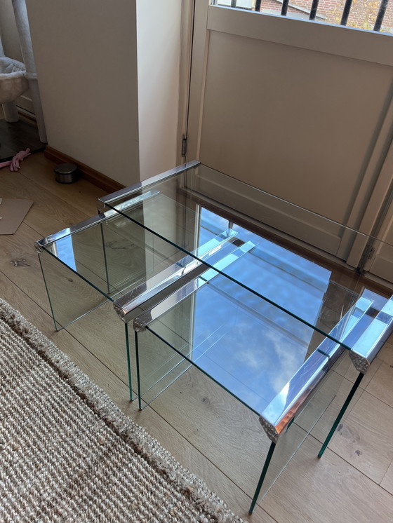 Image 1 of Table basse en verre Galotti & Radice