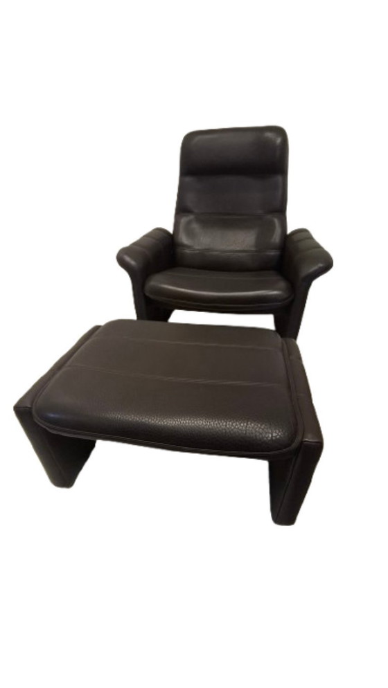 Image 1 of Le fauteuil Sede DS50 avec repose-pieds