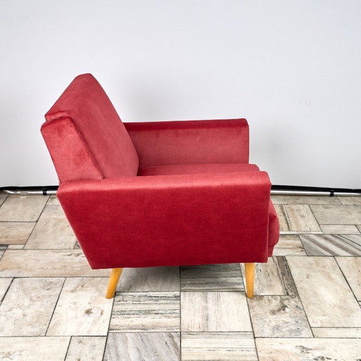 Sillón antiguo de UP-Zavody, década de 1960, Checoslovaquia.