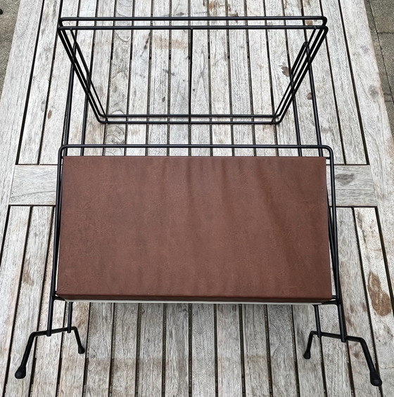 Image 1 of Table de lutrin vintage à armature métallique | 1950-1960 | Très bon état !