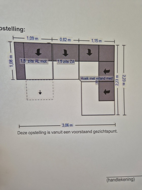 Image 1 of Montel Arizona corner sofa olive