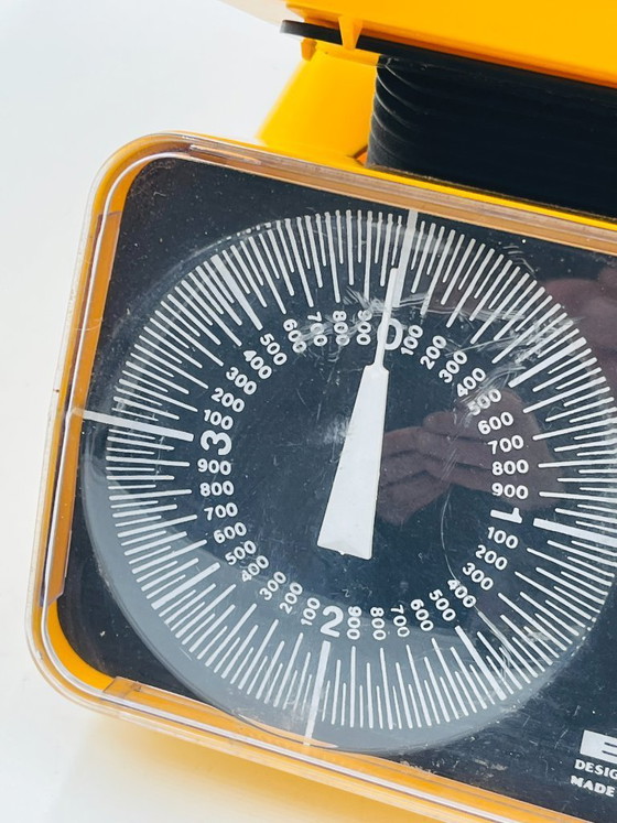 Image 1 of EKS Bengt Ek kitchen scale, saffron yellow, Swedish design