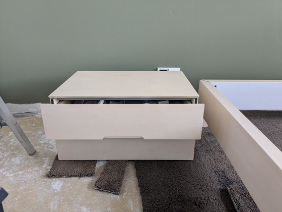 Luxury Double Bed/Nightstands Swiss Design – Team by Wellis, Wood (photo 4 of 7)
