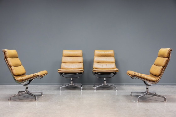 Image 1 of Poltrone lounge Eames EA216, 2 pezzi