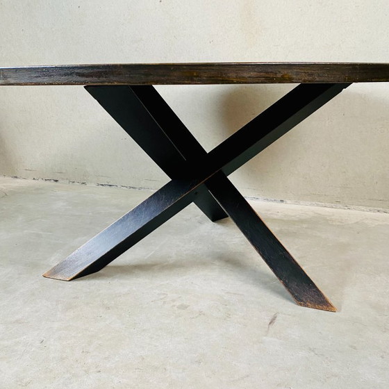 Image 1 of Gerard Geytenbeek Mid-Century Wenge Dining room table 