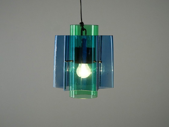 Image 1 of Lampada a sospensione, design italiano, anni '70, prodotta in Italia