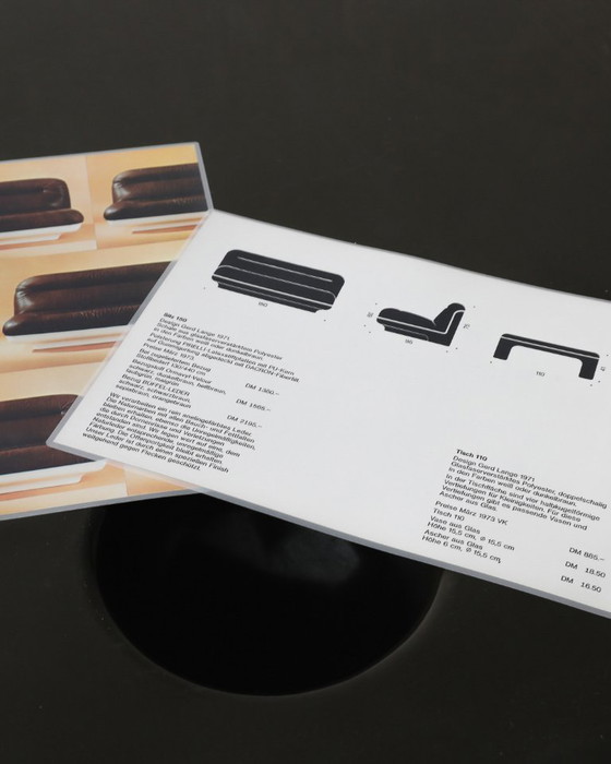 Image 1 of Sofá y mesa originales Gerd Lange, 2x