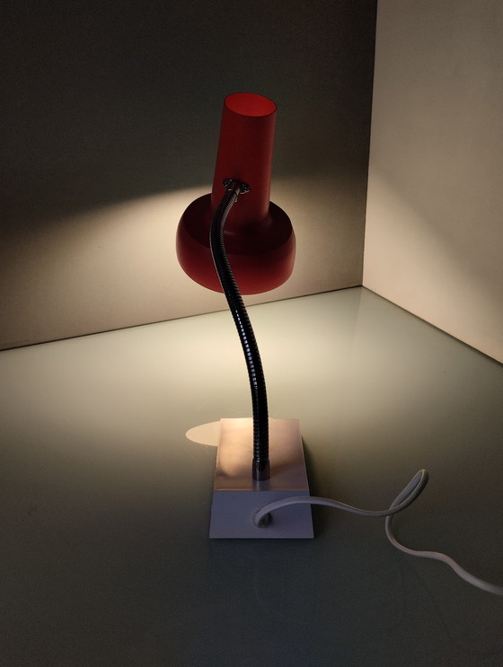 Image 1 of Schöne Mid Century SIS Leuchten Schreibtischlampe