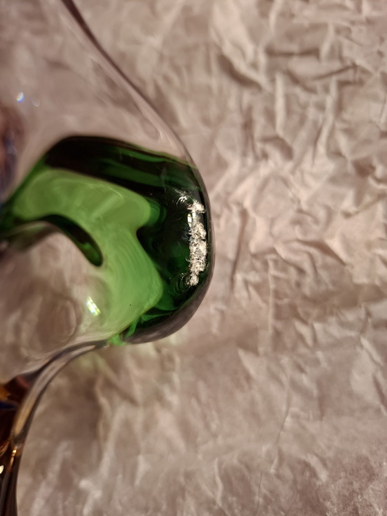 Cuenco artístico Mid-Century "Rhapsody" grande de vidrio de František Zemek para Mstišov (42 cm) – Glass (photo 10 of 12)