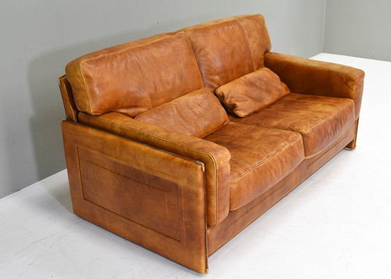 Petit canapé « Arcon » de Baxter, par Marco Milisich – Italie, années 1970 – Canapés 2 places, Leather (photo 2 of 16)