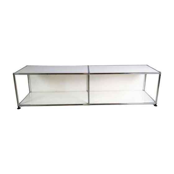 Image 1 of Aparador original USM Haller blanco 1x2 mueble TV cómoda Fritz