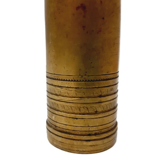 Image 1 of Macinacaffè manuale in ottone turco antico