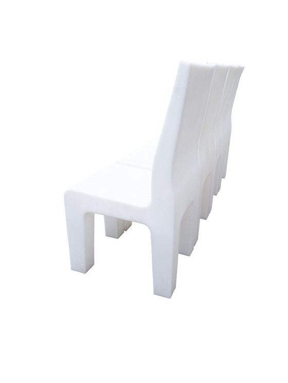 Image 1 of Ensemble de 4 chaises de musée Richard Hutten