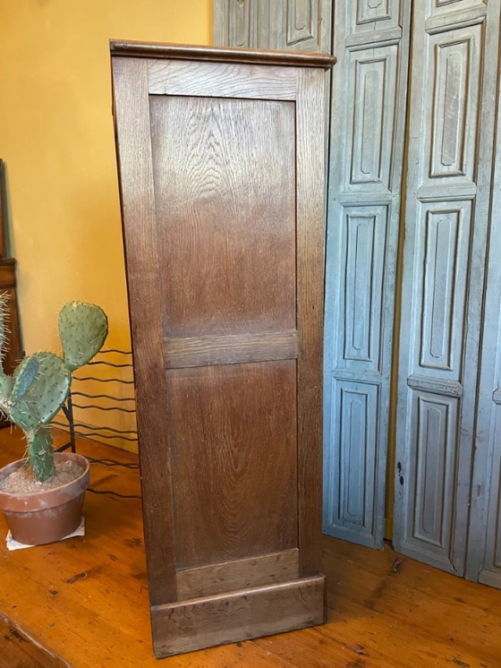 Image 1 of Roller shutter cabinet Archive cabinet Music cabinet Art Deco Scholz French