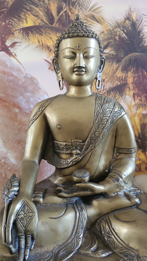 Brass Buddha Statue
