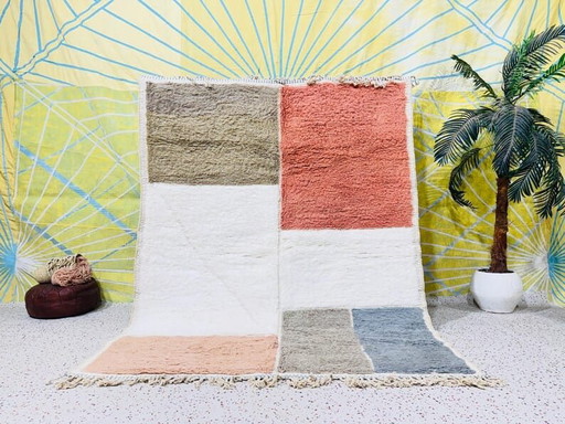 Alfombra bereber tradicional hecha a mano de 200x300 cm. – Ahrend, vloerkleden en tapijten, Wool