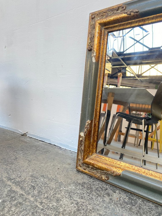 Image 1 of Rectangular Wall Mirror, Empire Style, 75cm x 55cm