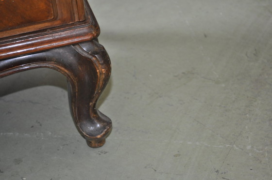 Small Antique Baroque Cabinet, 1890s – Chest of drawers, Barok (photo 9 of 9)