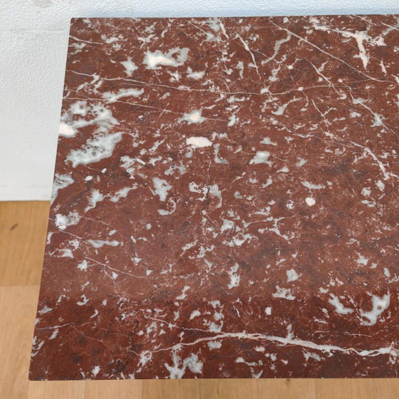 Buffet bas Vintage Ancien Commode Meuble de Salle de Bain avec Plateau en Marbre – Marble (photo 9 of 12)