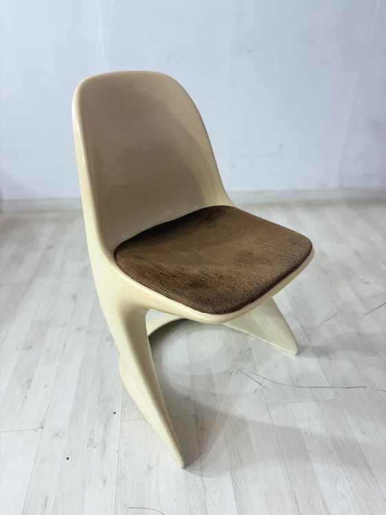 Image 1 of 1x Casalino Casala stoel / eetkamerstoel / tuinstoel – vintage ruimtevaartstijl