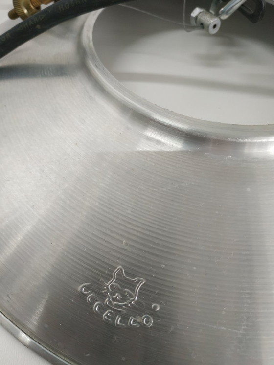 Image 1 of Set of unique and rare 'small' vintage Ucello fisherman's lamps ceiling lamp