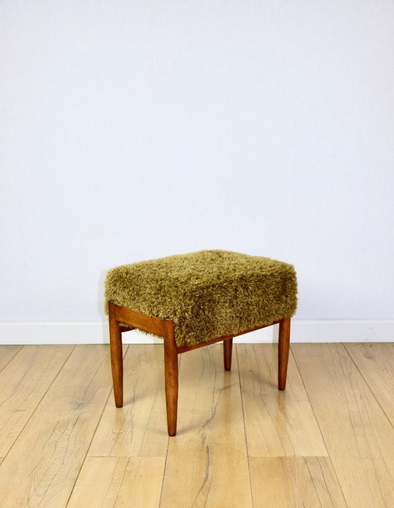 Image 1 of Edmund Homa Barhocker, hochsitzig, Haarfarbe Khaki/Olive