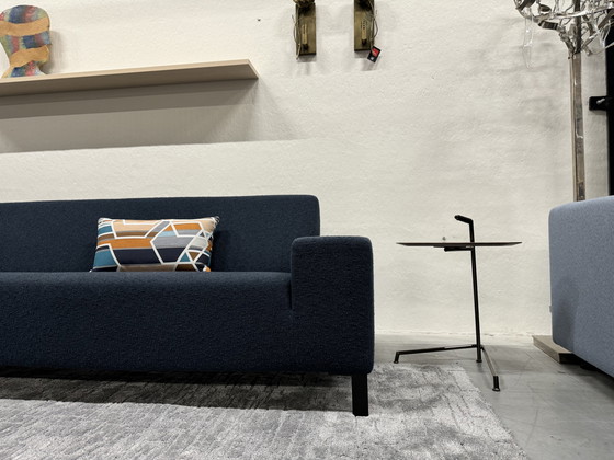 Image 1 of Gelderland 6511 Sofá esquinero de tela azul Sofá de diseño 293x240