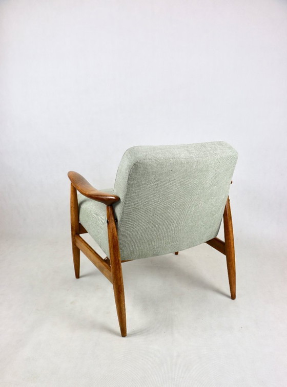Image 1 of Fauteuil vintage GFM 300-202 vert, par J. Kedziorek, années 1970
