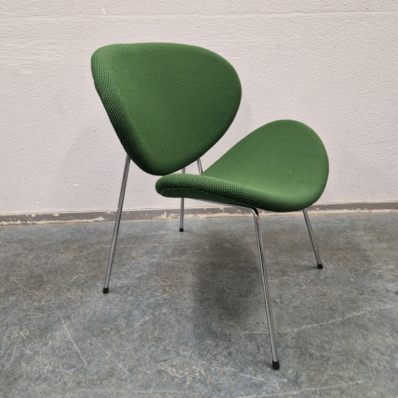 Image 1 of Set di 2 poltrone di design, Slice, anni '90, rivestite di recente