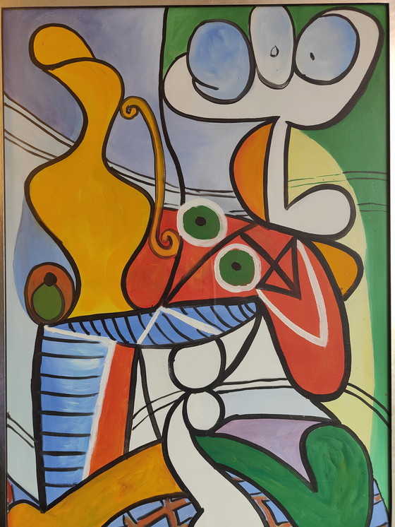 Image 1 of painting Pablo Picasso "Nature Morte" originally painted by Stauros