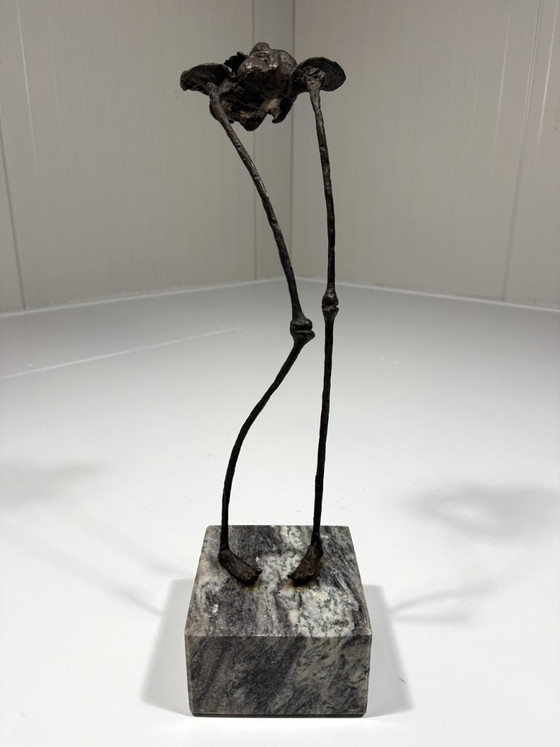 Statuetta di gravidanza in bronzo e marmo, anni '80-'90 – Oggetti decorativi, Marble (photo 3 of 12)