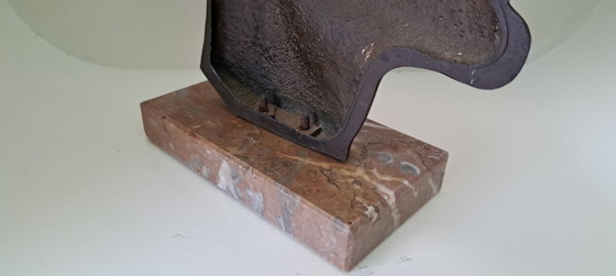 Image 1 of Bronze Profile of an African Man, 1930, Franz Hagenauer Vienna