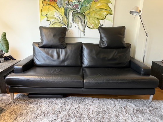 Image 1 of Divano in pelle 2,5 posti FSM De Sede