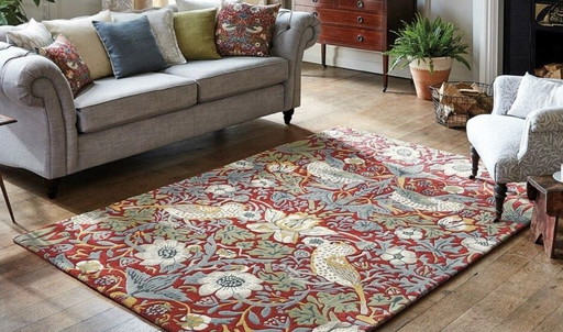 Brink und Campman Teppich Morris & Co Strawberry Thief