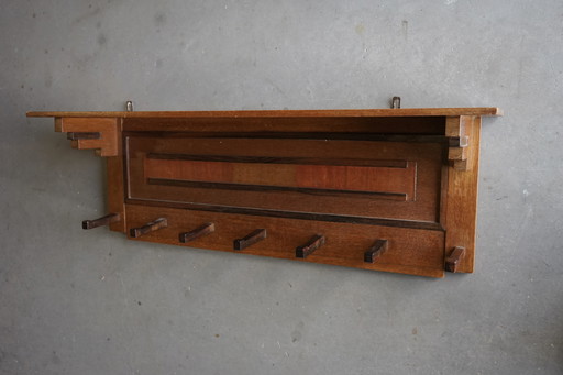 Art Deco Coatrack by P.E.L. Izeren for De Geneper Molen