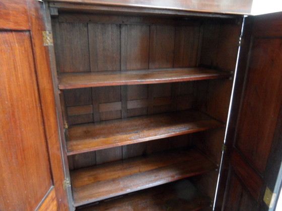 Image 1 of Antique two-door cabinet