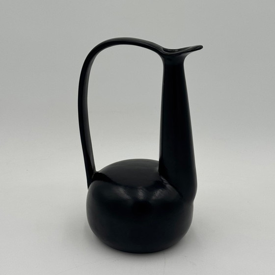 Image 1 of Gio Ponti & Carlo Alberto Rossi Bucchero Jarrón No. 3 Década de 1940 Diseño extremadamente raro