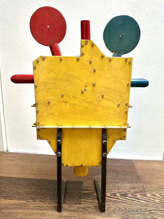 Image 1 of Oggetto d'arte speciale in metallo nei colori Rietveld