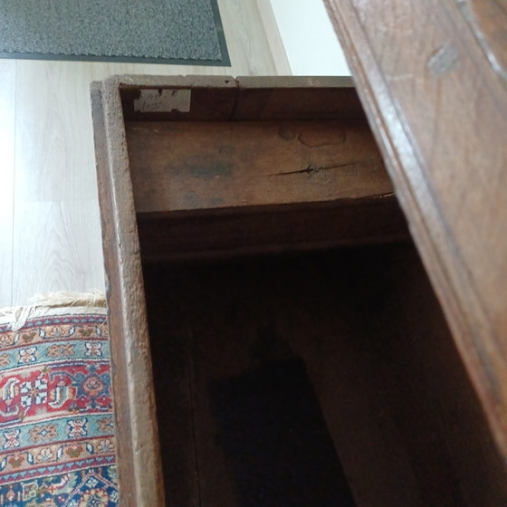 Image 1 of Coffre à couvertures ancien