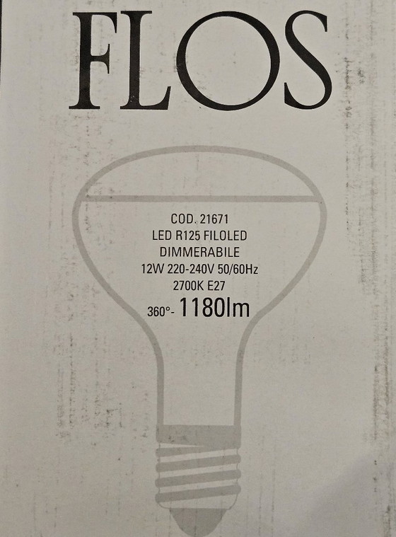 Image 1 of 2 lámparas colgantes FLOS Parentesi y bombillas LED