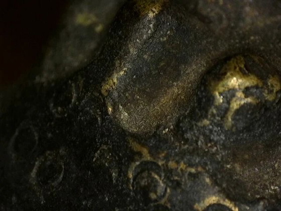 Antigua cabeza de Buda de bronce de la región del Himalaya – Esculturas, Bronze (photo 10 of 17)