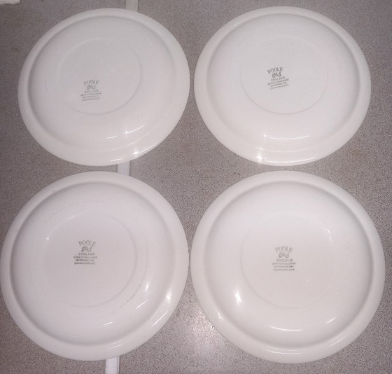 Image 1 of Ensemble de 24 pièces de poterie Poole Vintage