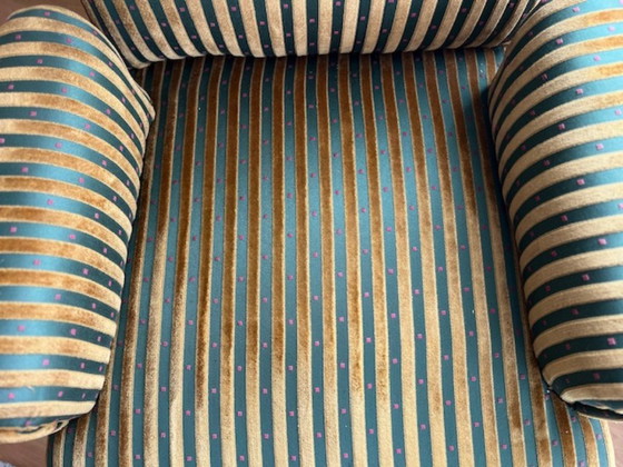 Image 1 of 2 FAUTEUILS REMBOURRÉS VERT OR ; MAINTENANT SEULEMENT 150 € JUSQU'AU 25/06 !!